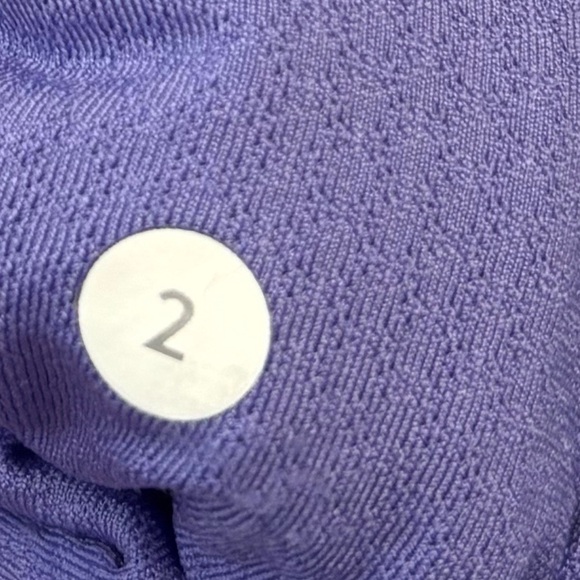 Lululemon In Stride Jacket Size 2 In Heathered Pigment Blue Purple - Picture 7 of 7
